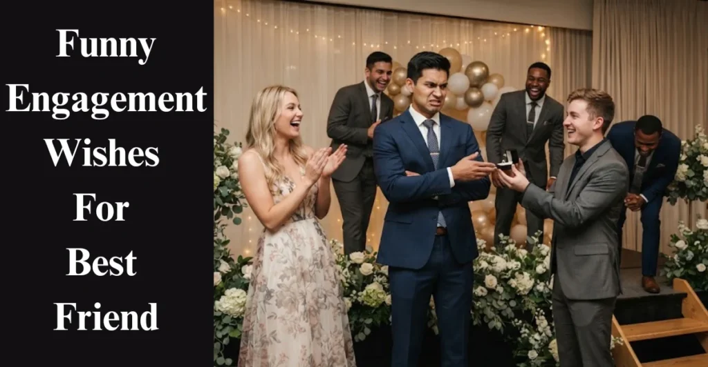 Funny Engagement Wishes For Best Friend