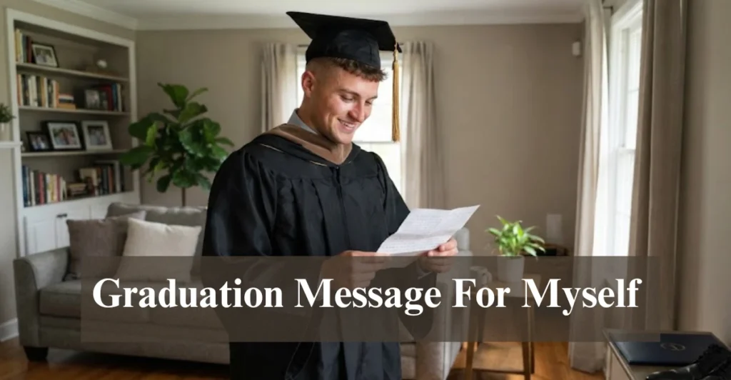 Graduation Message For Myself