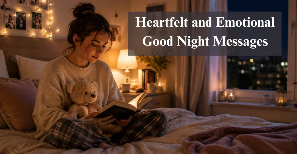 Heartfelt and Emotional Good Night Messages