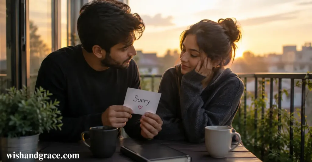 Romantic Good Morning Apology Messages for Her