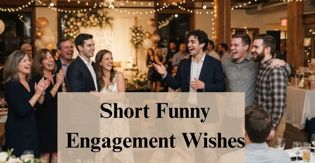 Short Funny Engagement Wishes