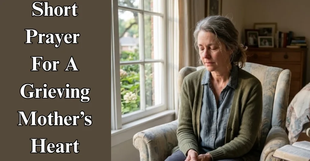 Short Prayer For A Grieving Mother’s Heart