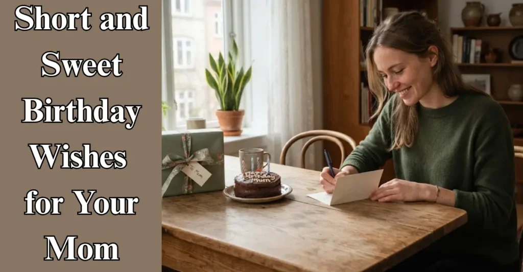 Short and Sweet Birthday Wishes for Your Mom
