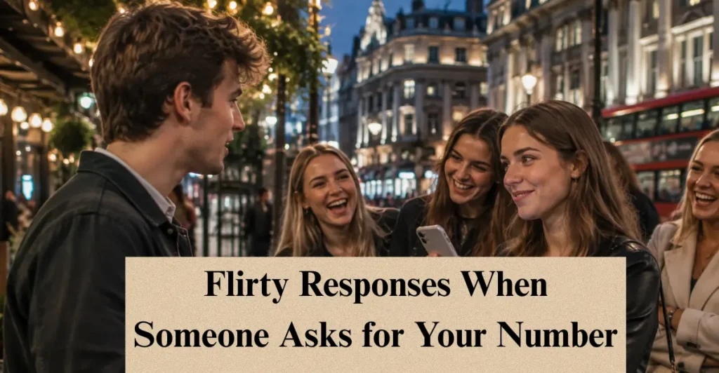 Flirty Responses When Someone Asks for Your Number