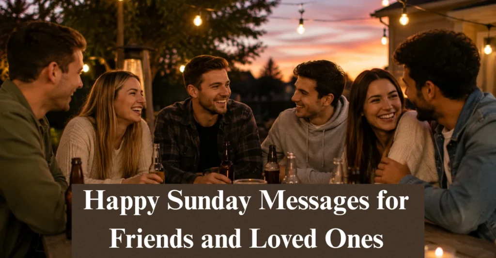 Happy Sunday Messages for Friends and Loved Ones