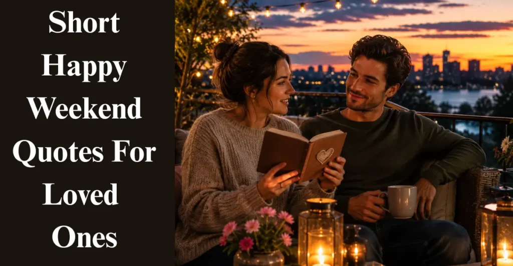 Short Happy Weekend Quotes For Loved Ones