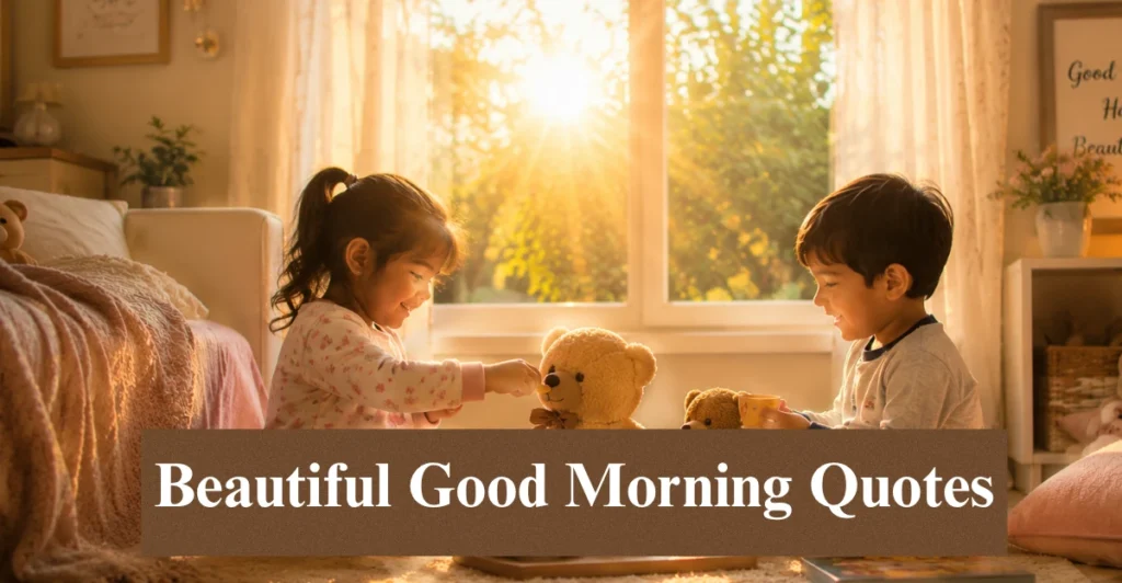 Beautiful Good Morning Quotes