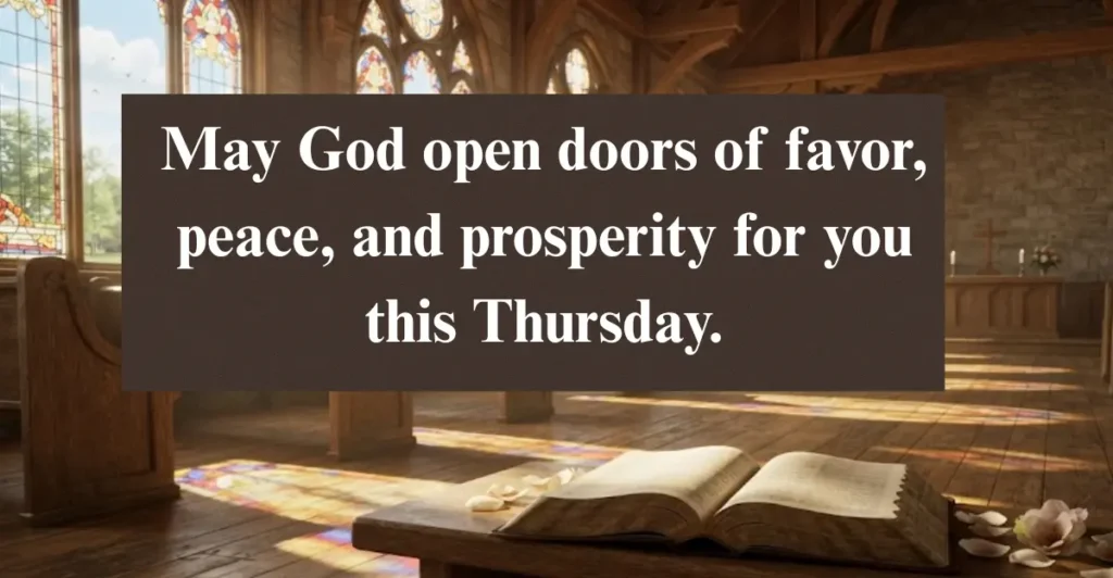 Thursday Blessings and Prayers