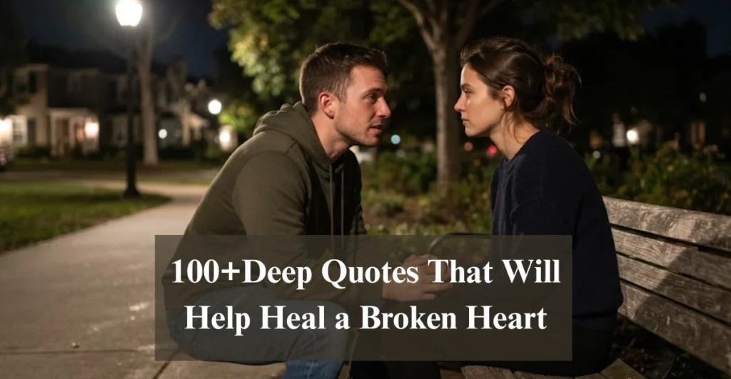 100+Deep Quotes That Will Help Heal a Broken Heart