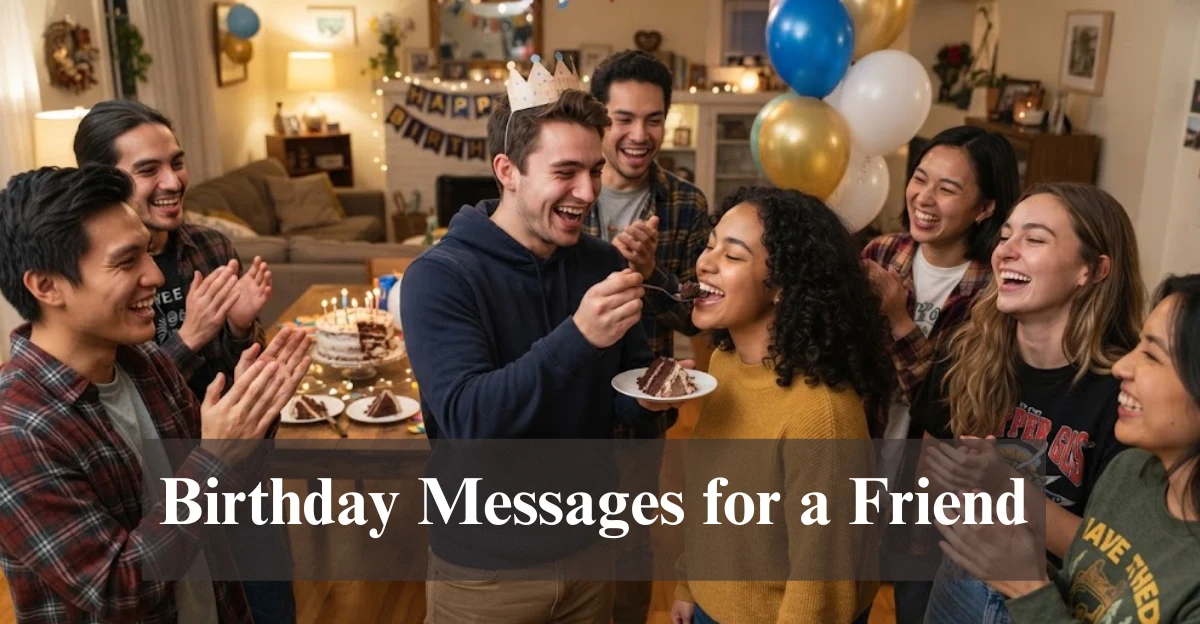 140 Birthday Messages for a Friend