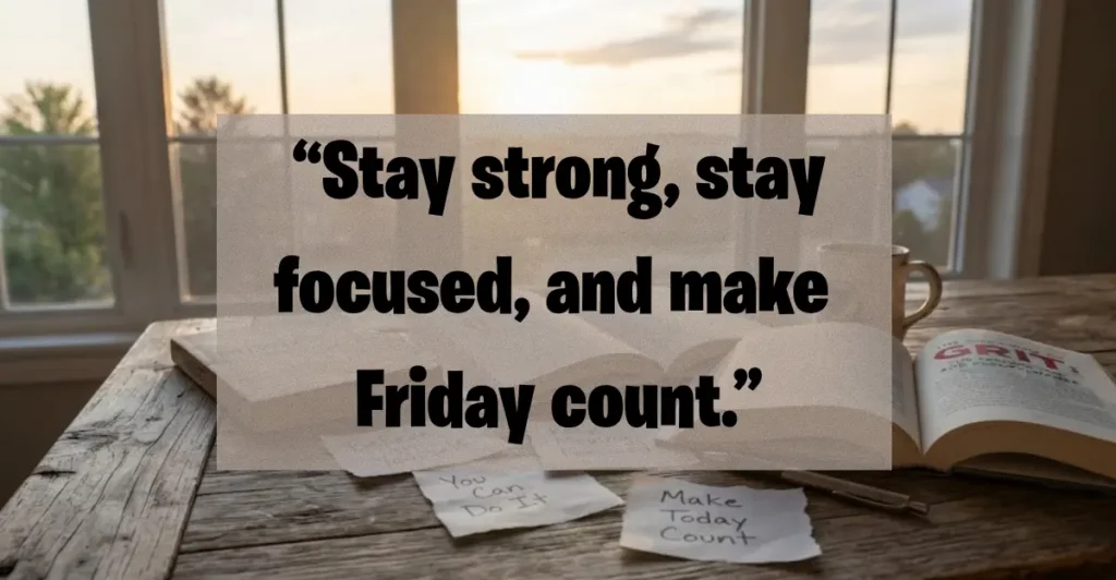 Friday Motivation