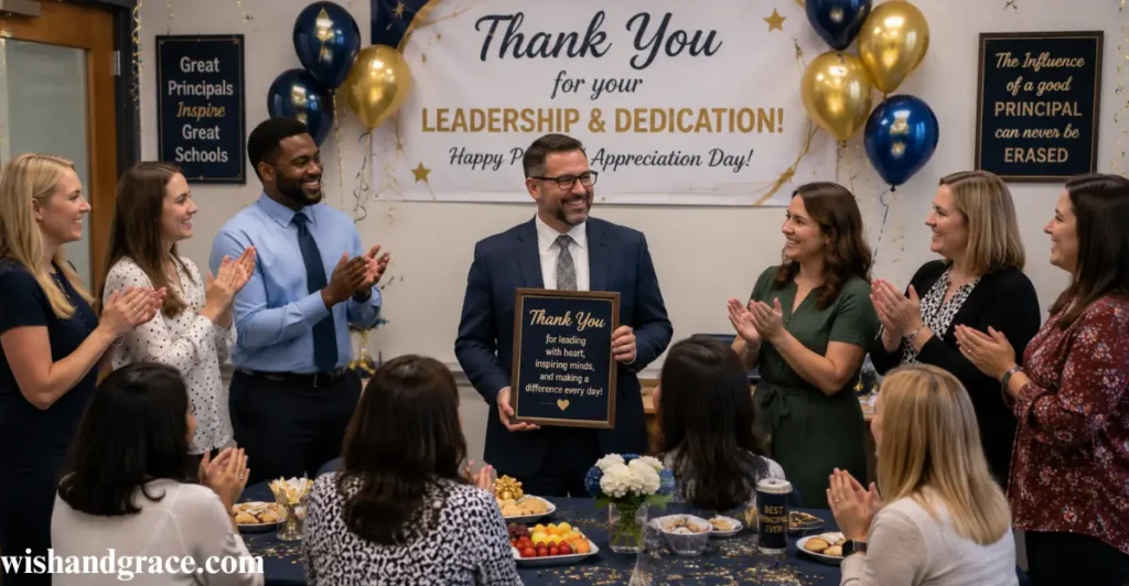 Thank You Message For Principal Appreciation From Staff
