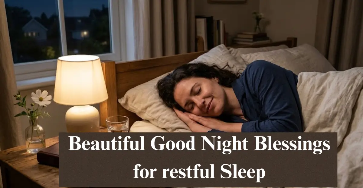 62 Simple, Yet Beautiful Good Night Blessings, Prayers and Quotes for Restful Sleep