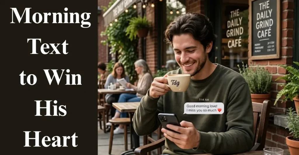 Morning Text to Win His Heart