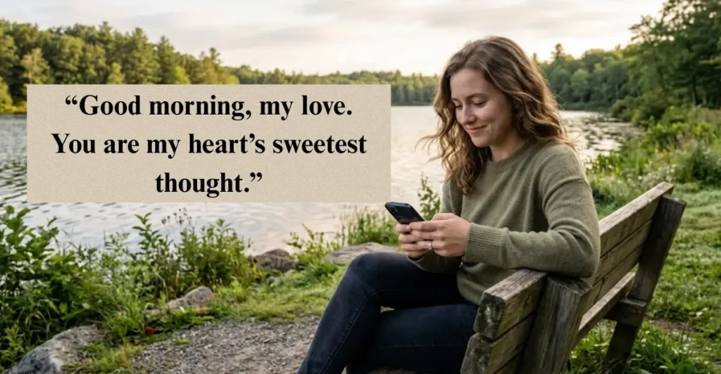 Deep and Meaningful Morning Message for Her