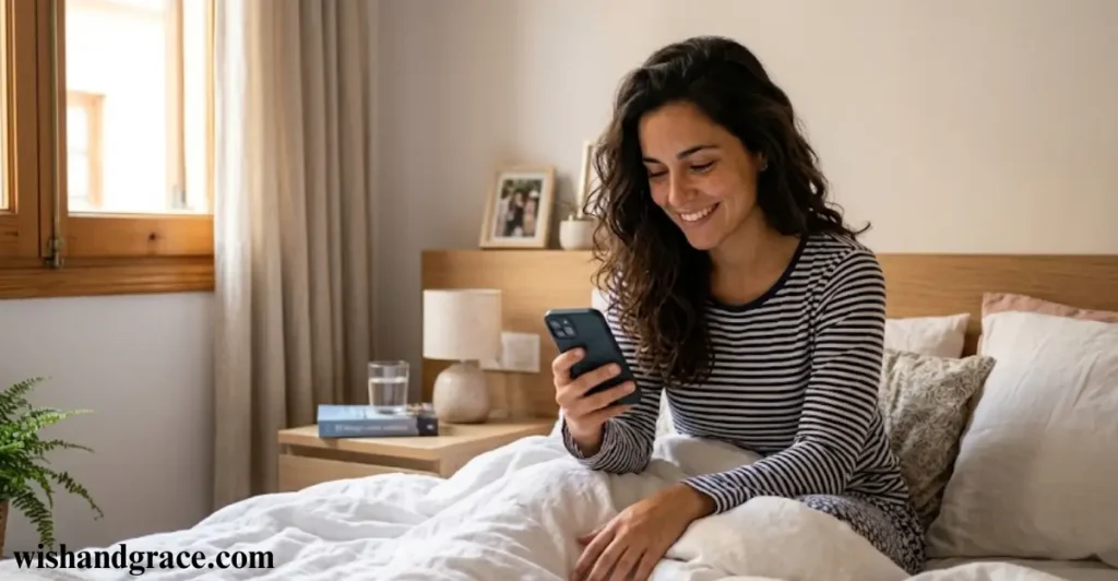 Heartfelt Morning Message to Bring Her a Smile