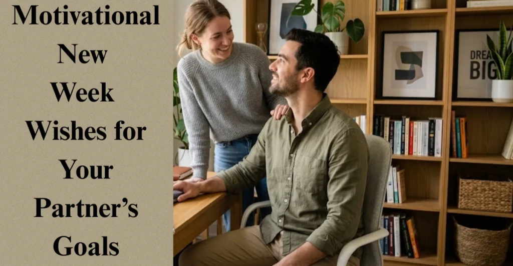 Motivational New Week Wishes for Your Partner’s Goals