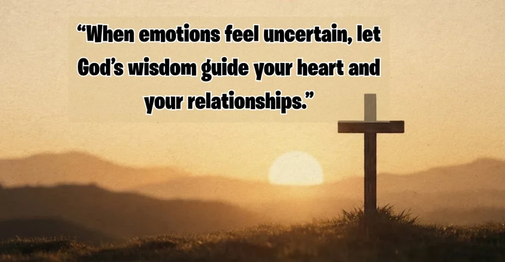 A Prayer for Wisdom About Relationships and Emotions
