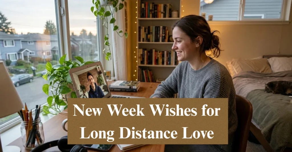 New Week Wishes for Long Distance Love
