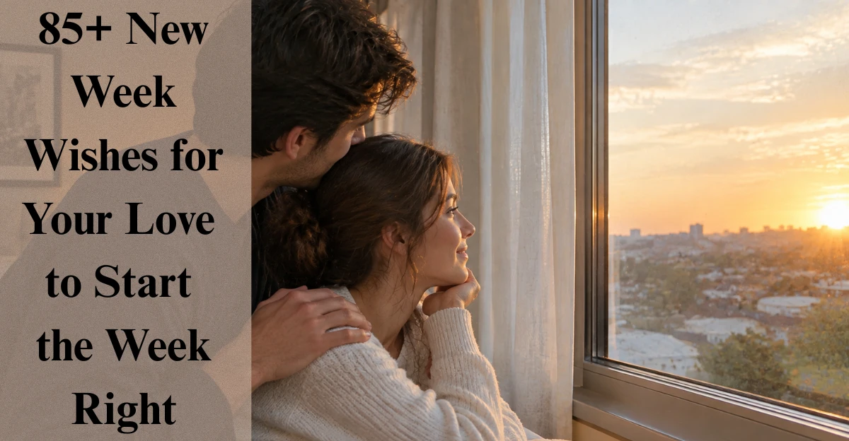 85+ New Week Wishes for Your Love to Start the Week Right
