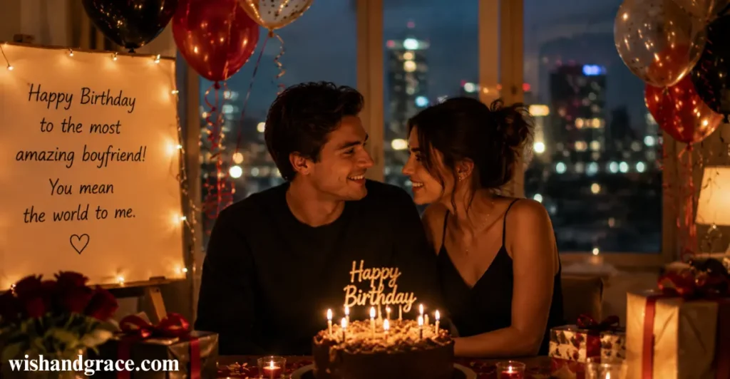 Sweet Belated Birthday Wishes to Boyfriend From Girlfriend