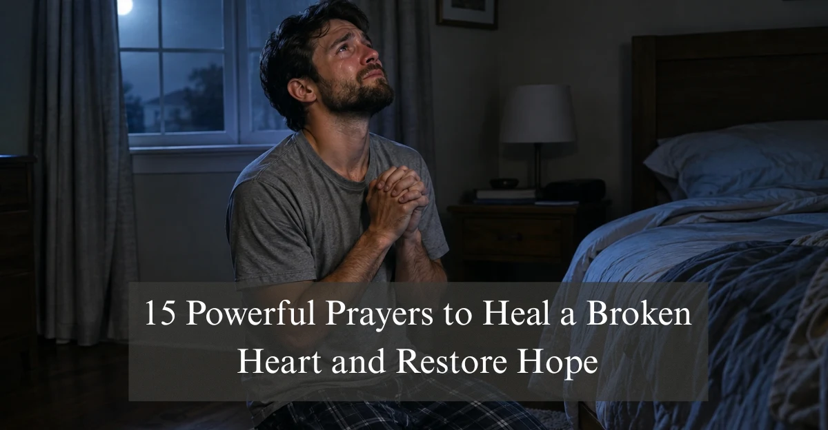 15 Powerful Prayers to Heal a Broken Heart and Restore Hope