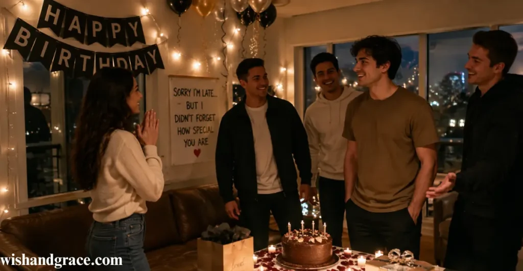 Belated Birthday Wishes for Boyfriend: Late Birthday Messages for Him