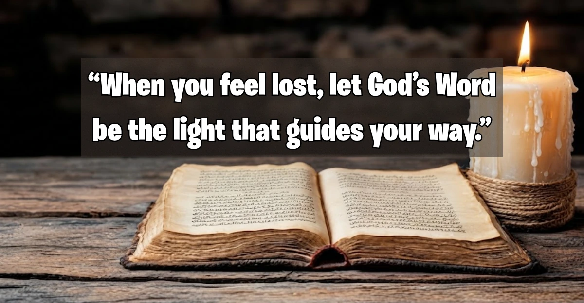 Bible Verses for When You Feel Lost