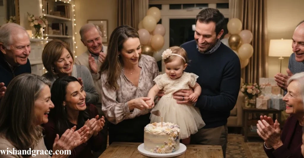 First Birthday Messages for Baby Girl