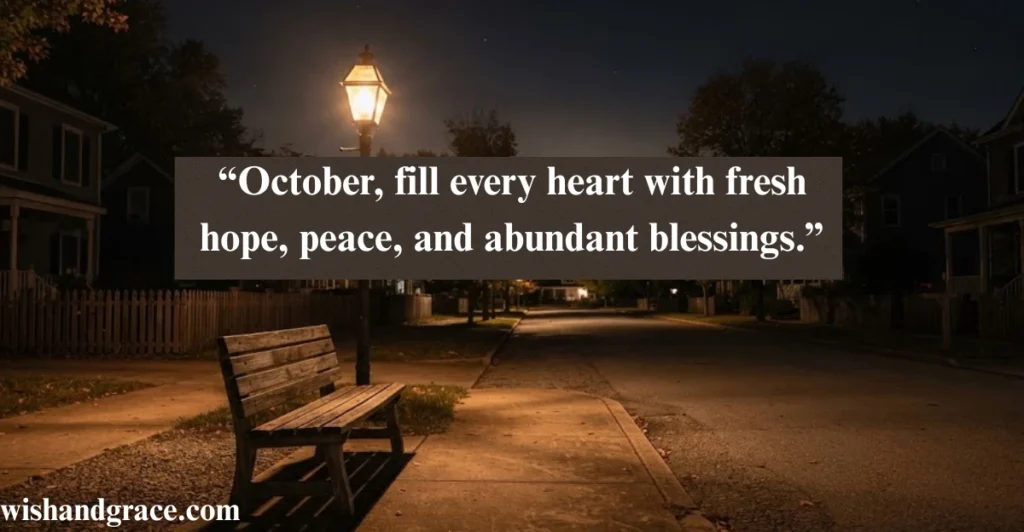 General Happy New Month Prayer Messages for October