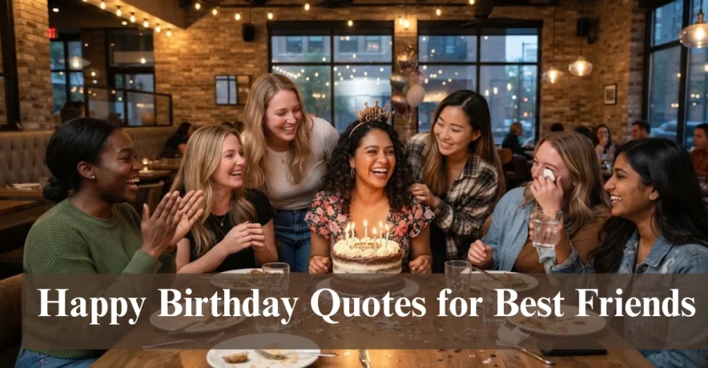 Happy Birthday Quotes for Best Friends