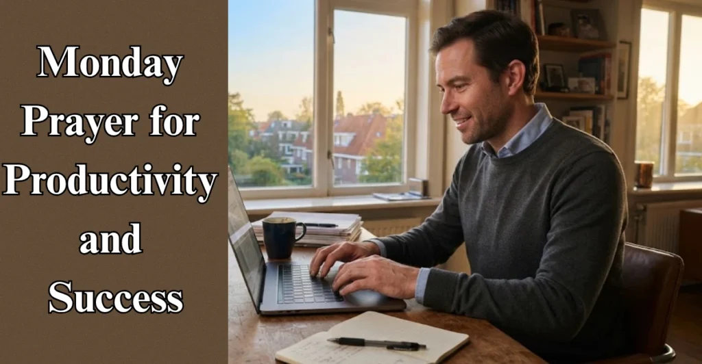 Monday Prayer for Productivity and Success