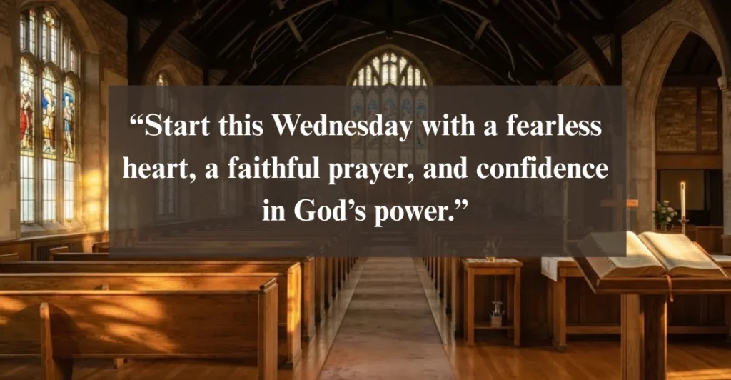 Powerful Wednesday Morning Prayers
