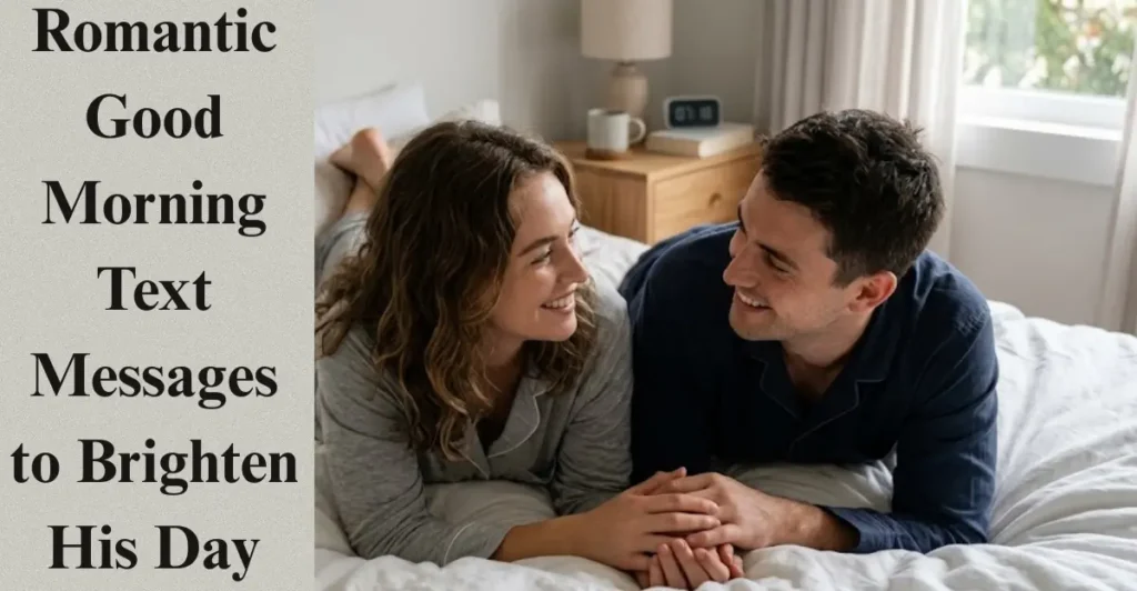 Romantic Good Morning Text Messages to Brighten His Day