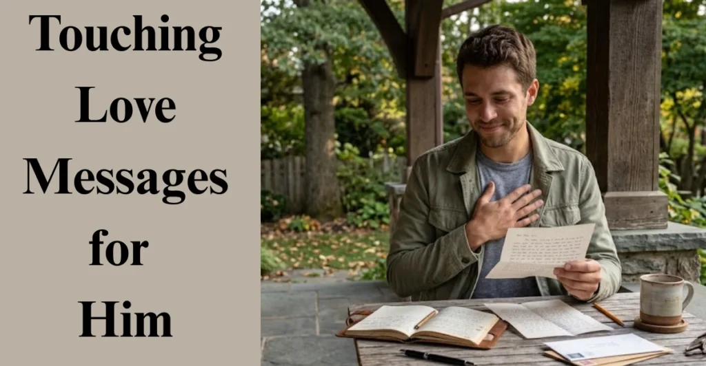 Touching Love Messages for Him