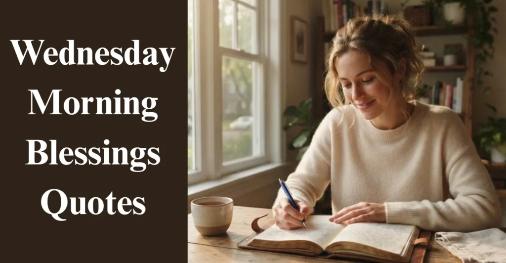 Wednesday Morning Blessings Quotes