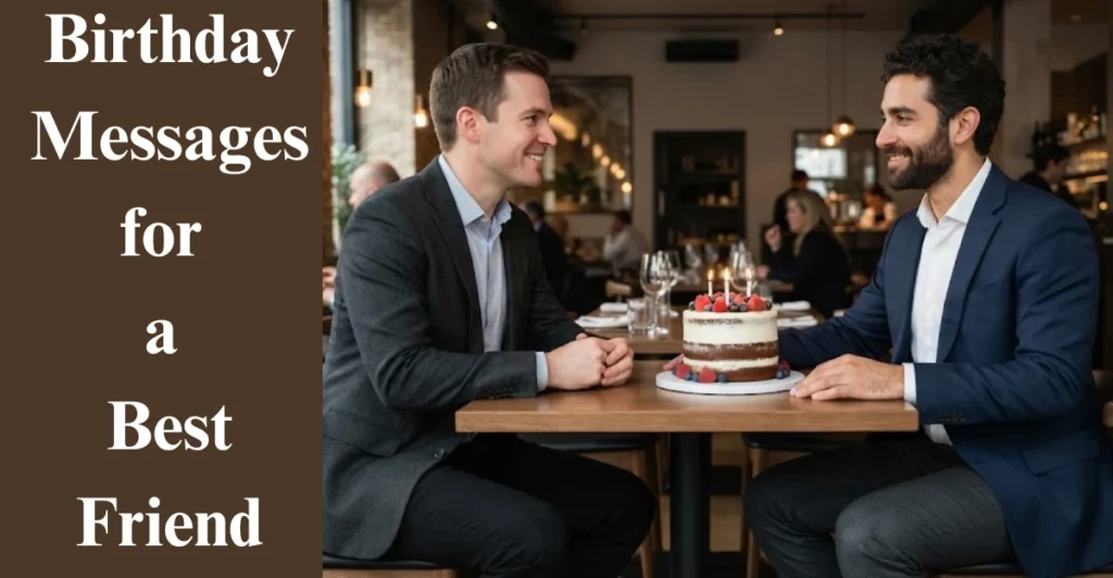 Birthday Messages for a Best Friend