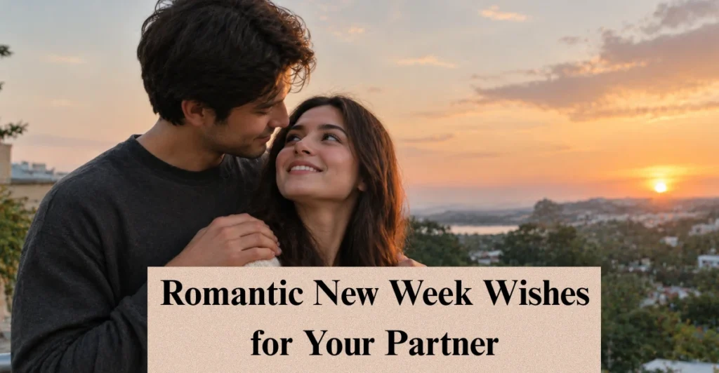 Romantic New Week Wishes for Your Partner