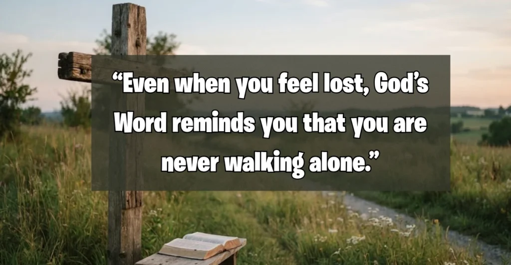 Bible Verses for When You Feel Lost