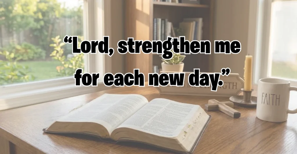 Prayer for Strength in Daily Life