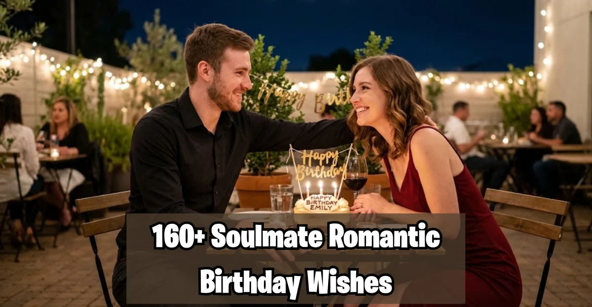160+ Soulmate Romantic Birthday Wishes
