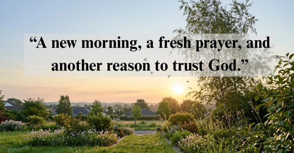 Morning Prayer And Blessings For Tuesday