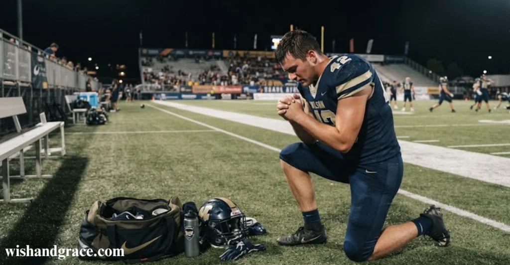 Athlete's Prayer Before A Game