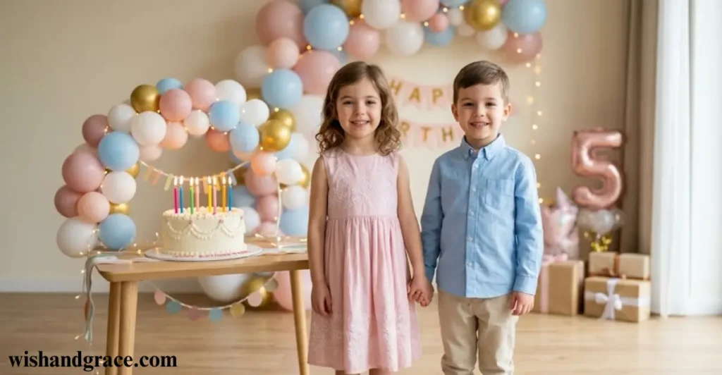 Birthday Wishes for Twin Girl and Boy