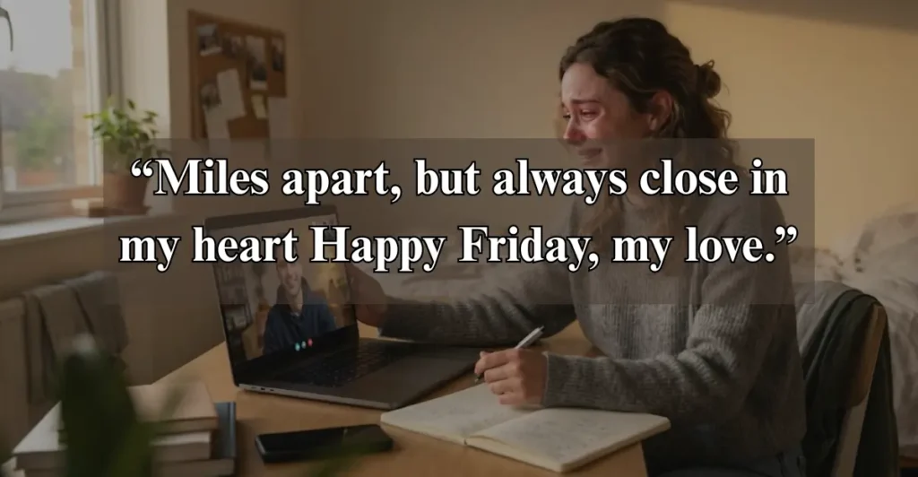 Long Distance Happy Friday My Love Messages