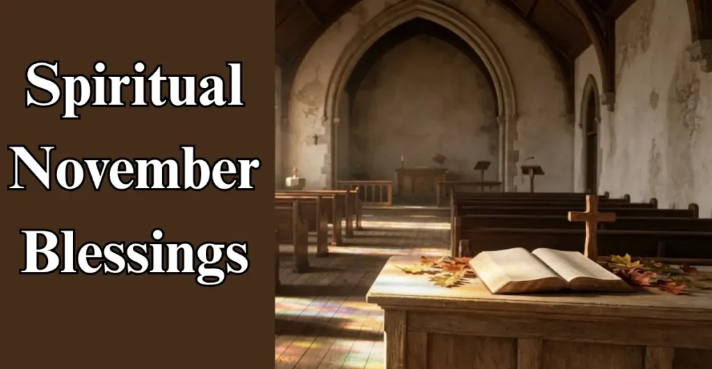 Spiritual November Blessings