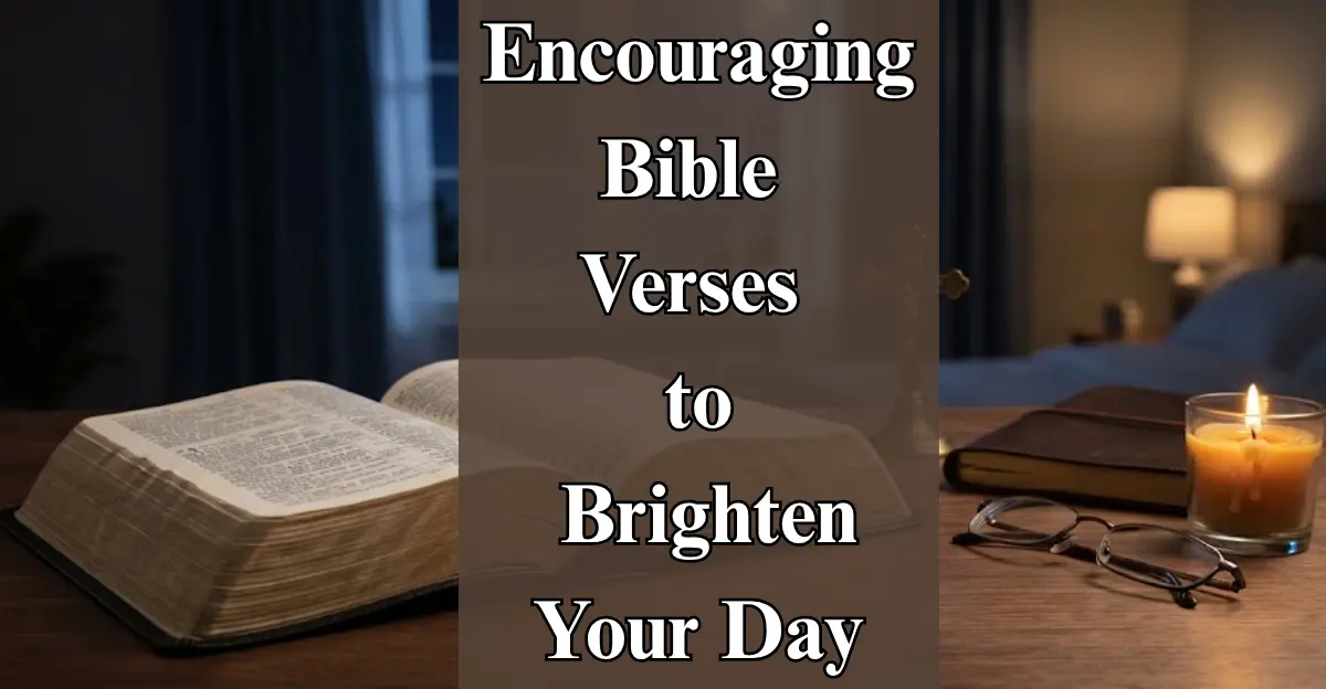 5 Uplifting Bible Verses to Encourage Your Day